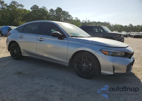 2025 Honda Civic Sport из США, поврежденный, VIN 19XFL2H89SE013587